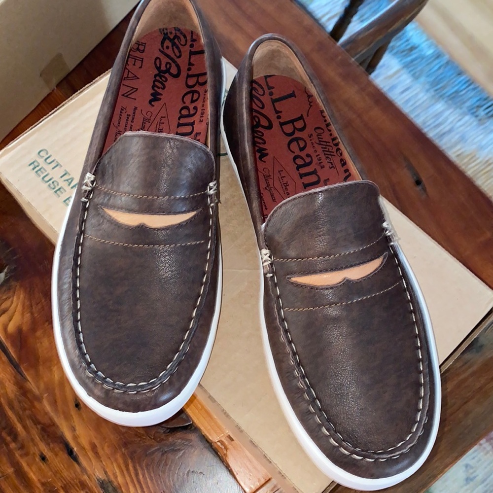 L.L Bean Mountainville Slip On Dark Earth